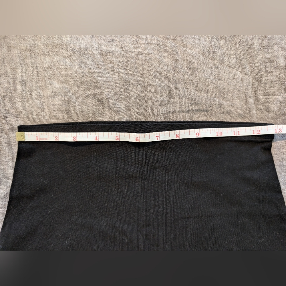 H&M Body Con Mini Tube Skirt Black Size XS - Picture 3 of 4
